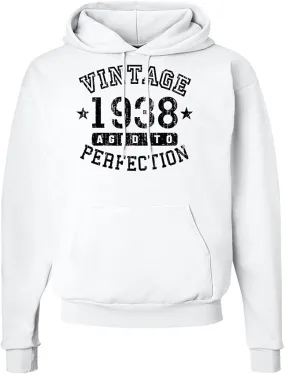 1938 - Vintage Birth Year Hoodie Sweatshirt - Adult