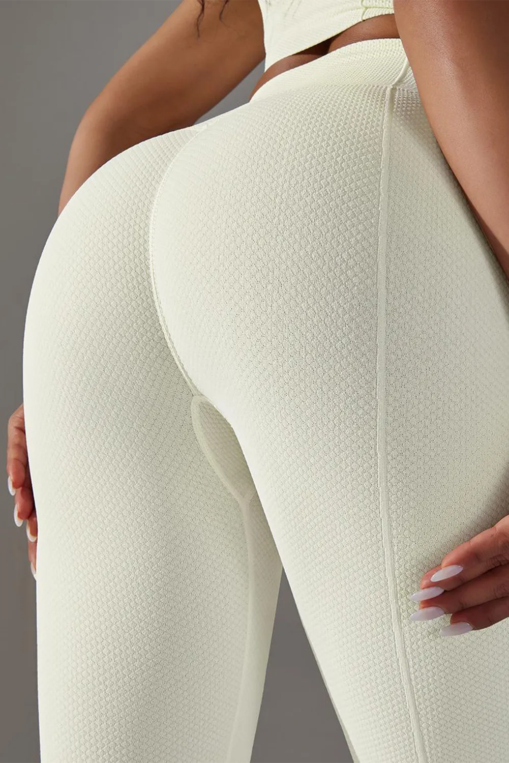 Active High Waist Solid Yoga Pants
