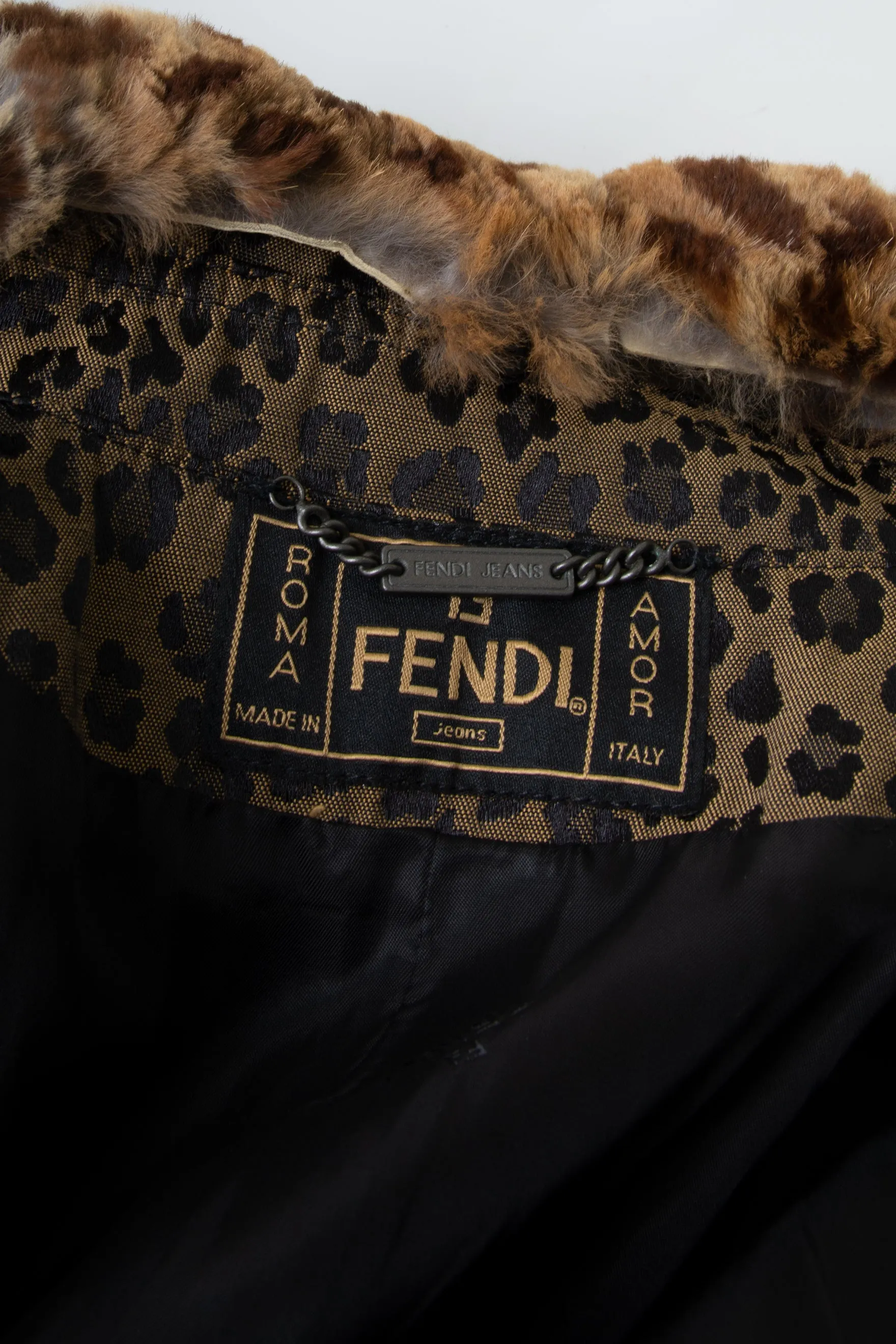 Animal Print Coat