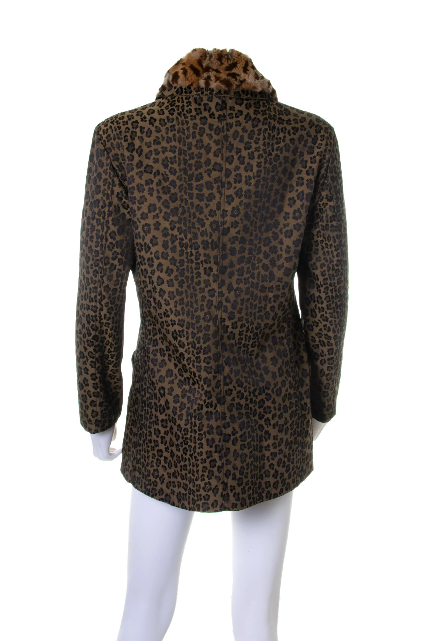 Animal Print Coat