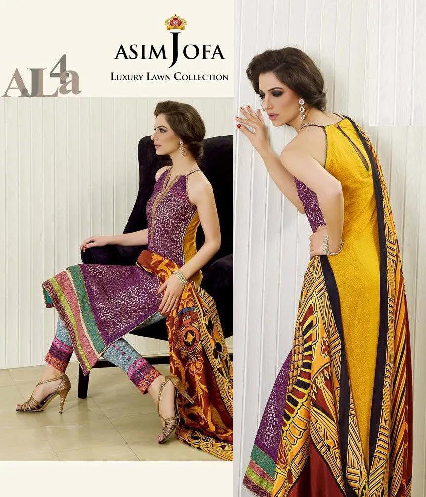 Asim Jofa Luxury Lawn Collection '15 - 4A