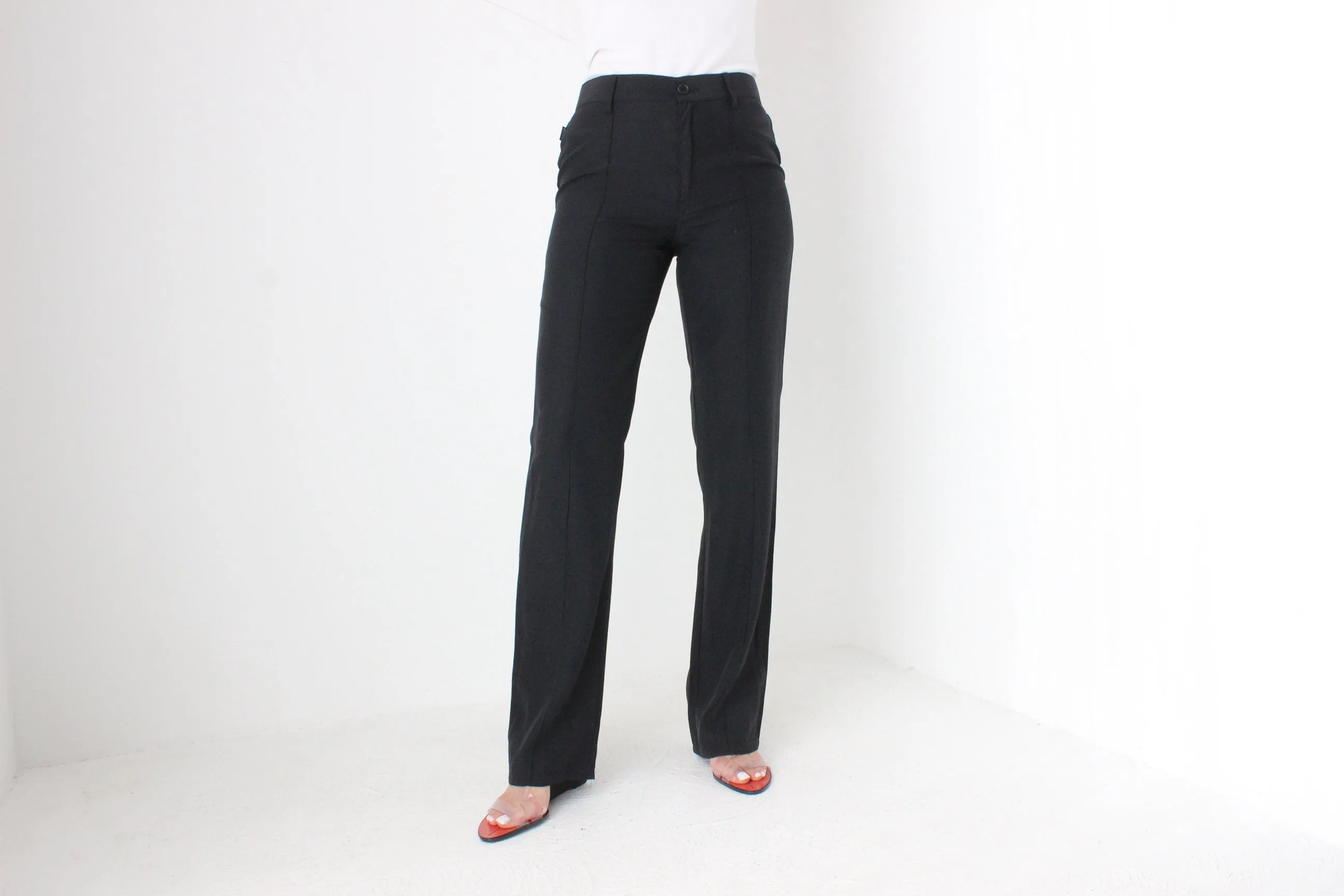 BALLETCORE 90s MOSCHINO Sexy Bootcut Trousers