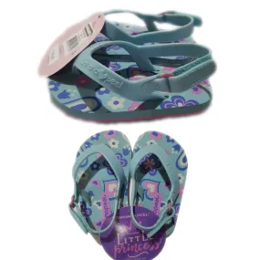 Banana Peel Slippers for Toddlers - Little Princess Set Chin Up Stone Blue