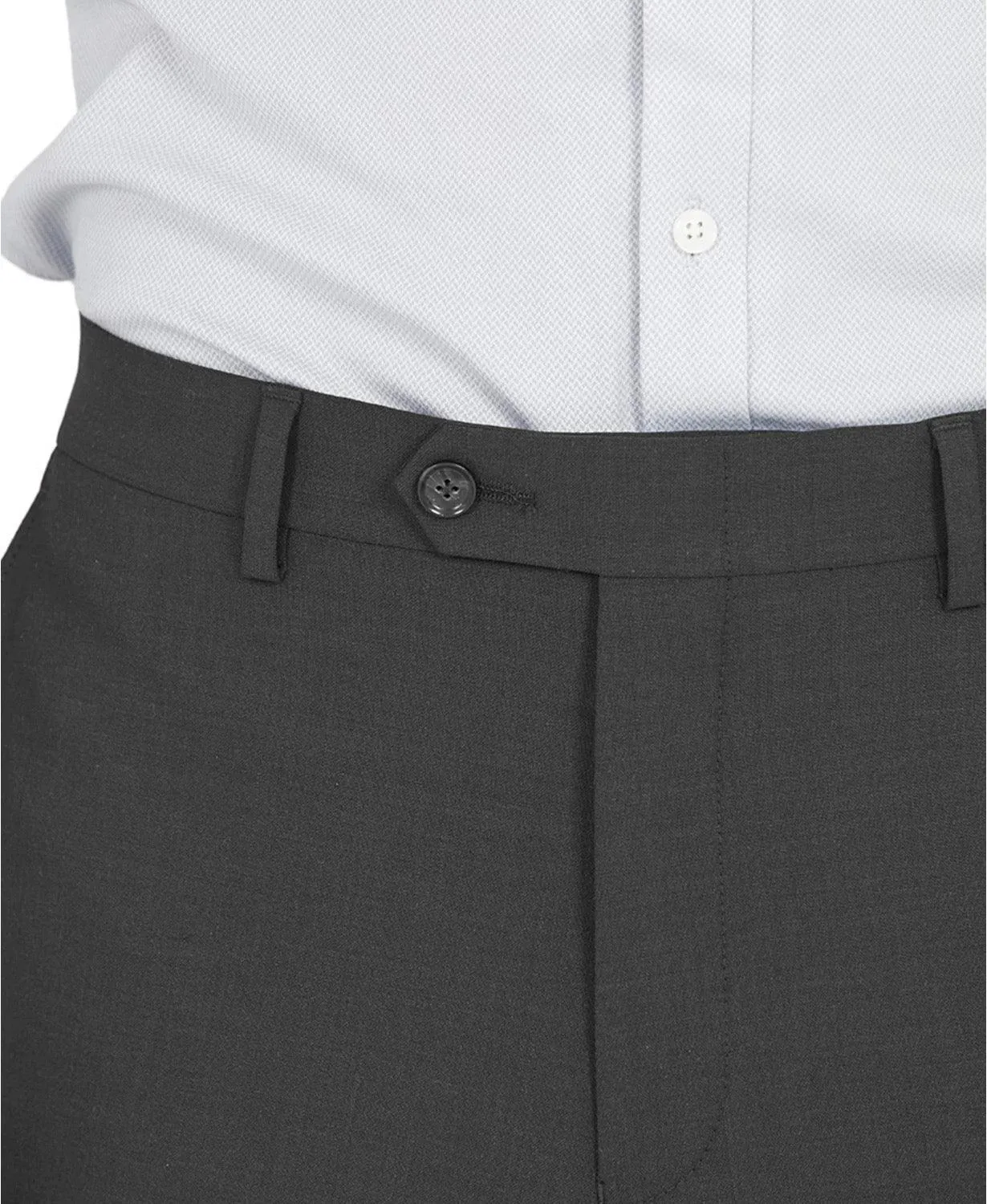 Bar Iii Mens Slim fit Dress Pants 36 / 32 Grey Solid