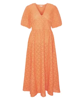 Barbour Kelley Maxi Dress - Apricot Crush