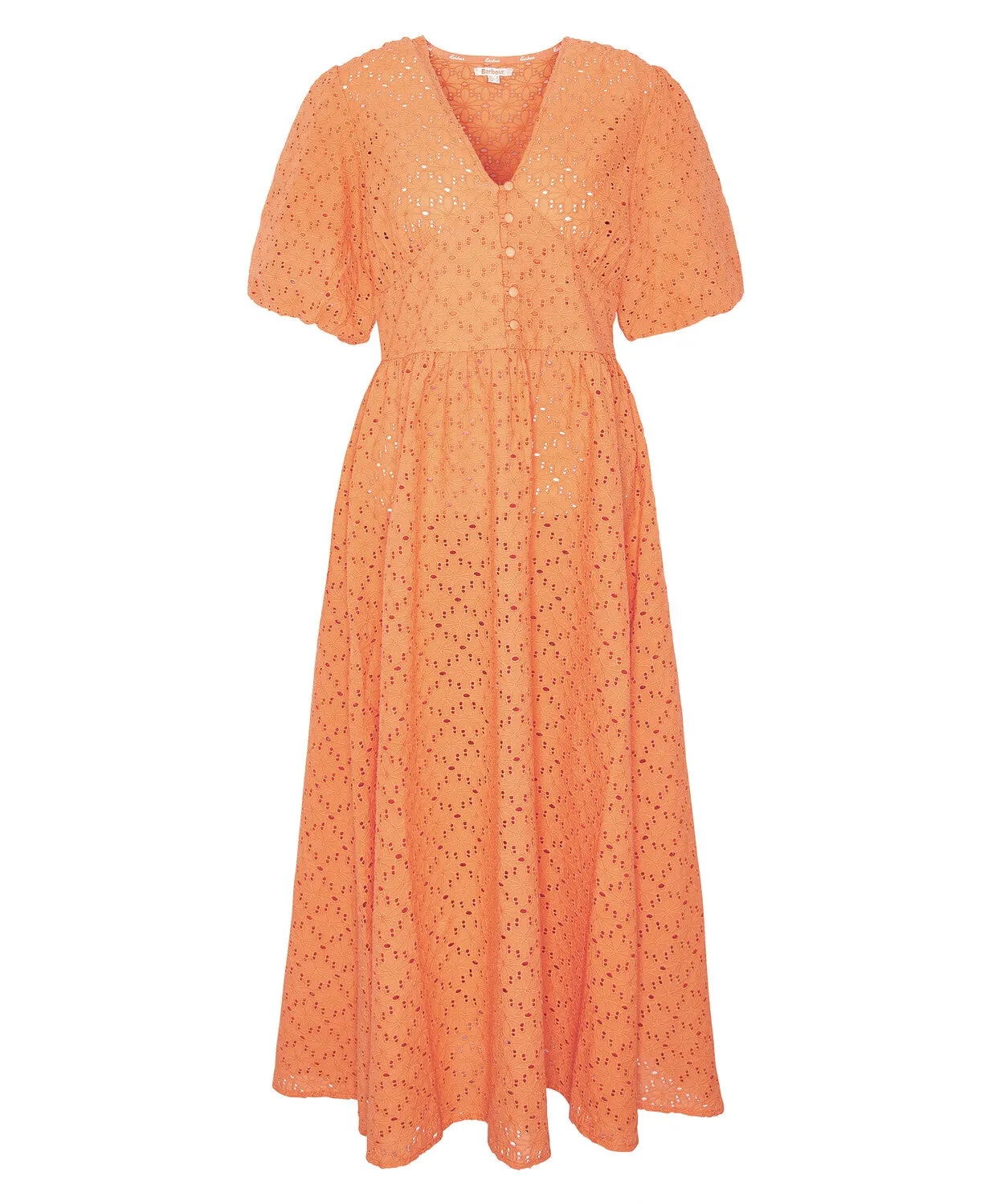 Barbour Kelley Maxi Dress - Apricot Crush