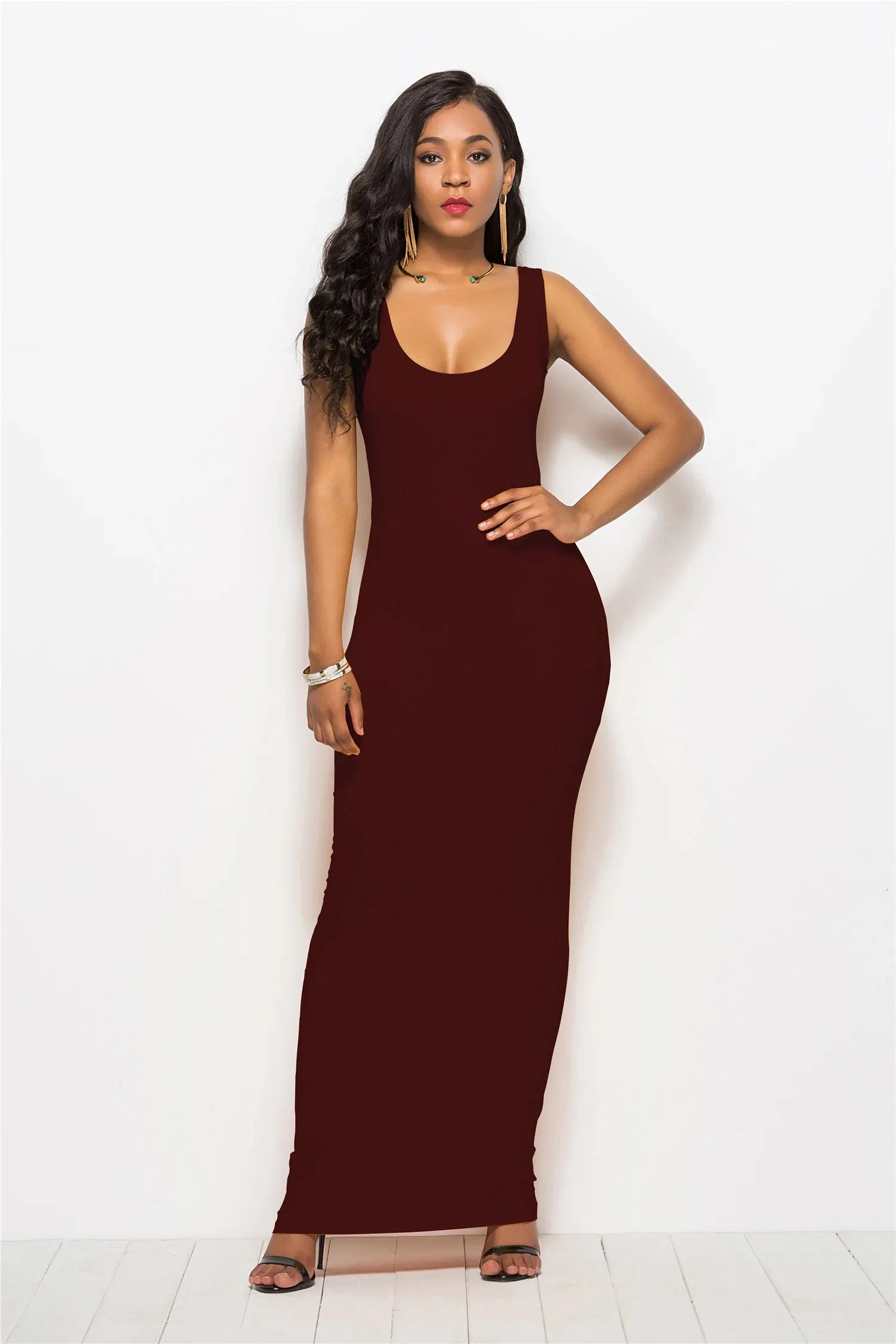 Basic Casual Long Summer Dresses