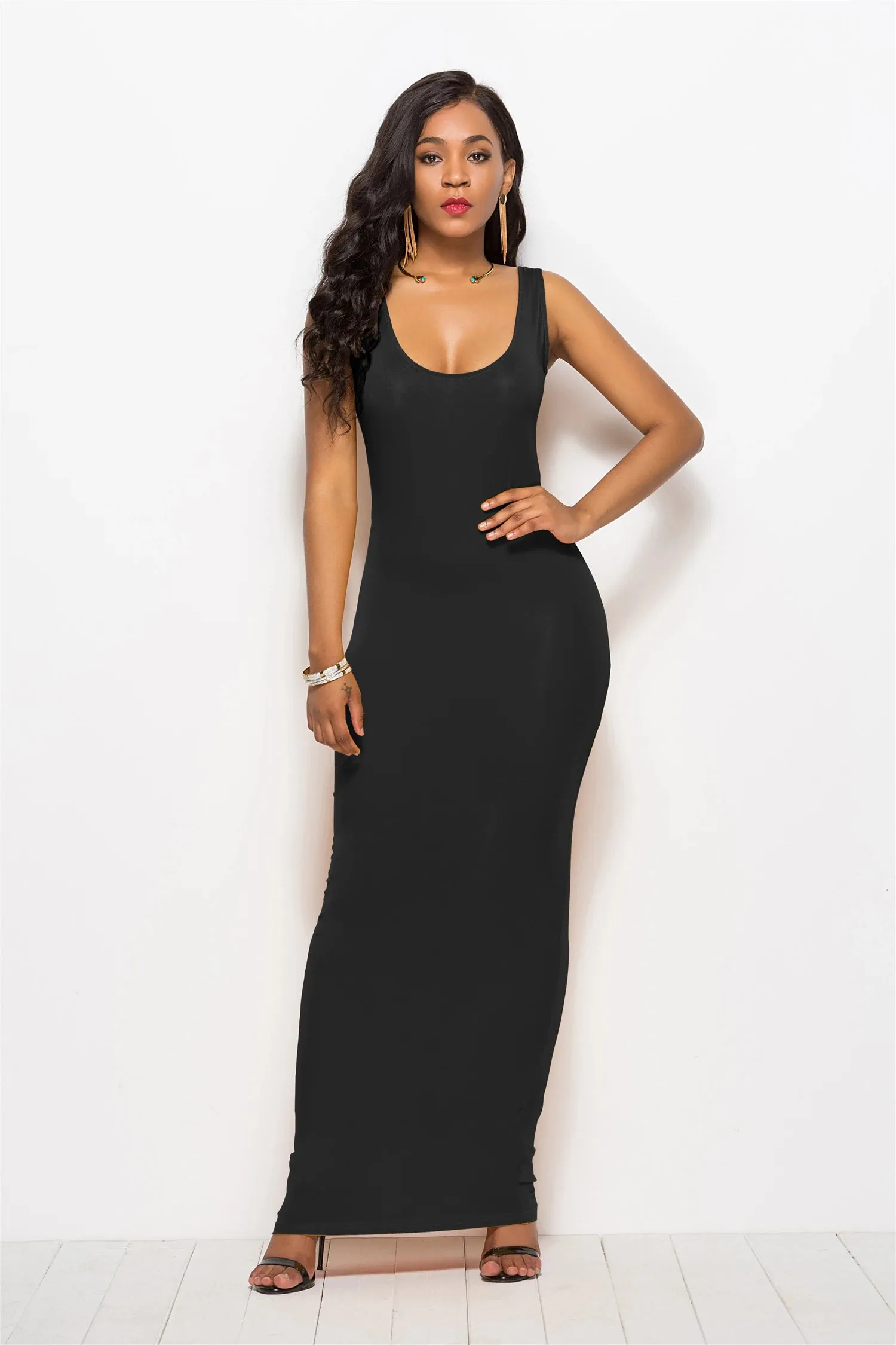 Basic Casual Long Summer Dresses