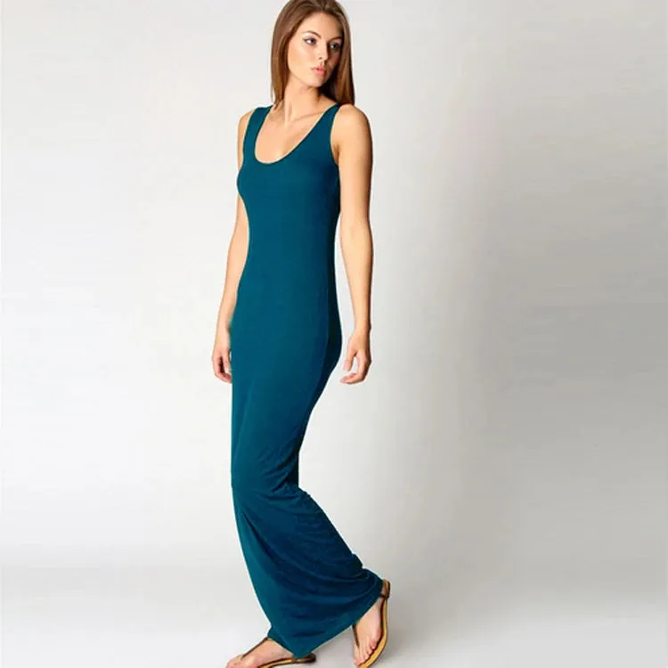 Basic Casual Long Summer Dresses