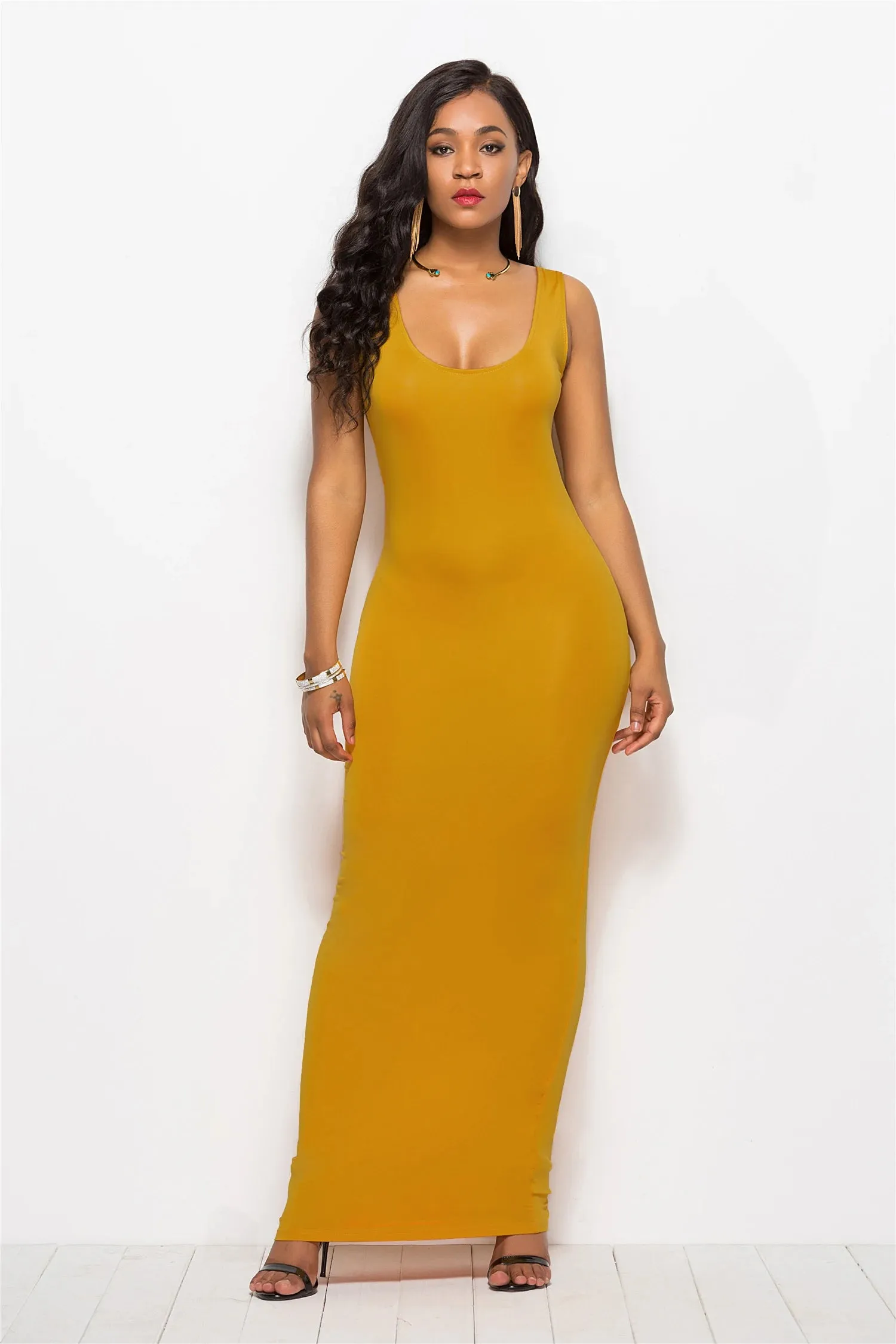 Basic Casual Long Summer Dresses