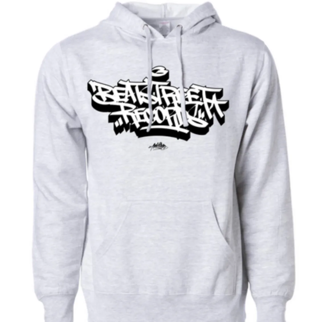 Beat Street x NAKS Hoodie (Heather Grey)