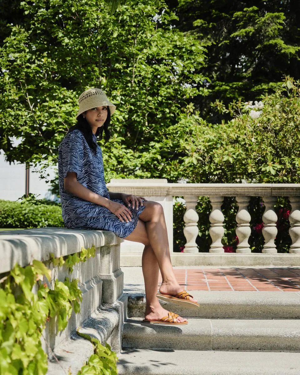 Big Waves Printed Dress