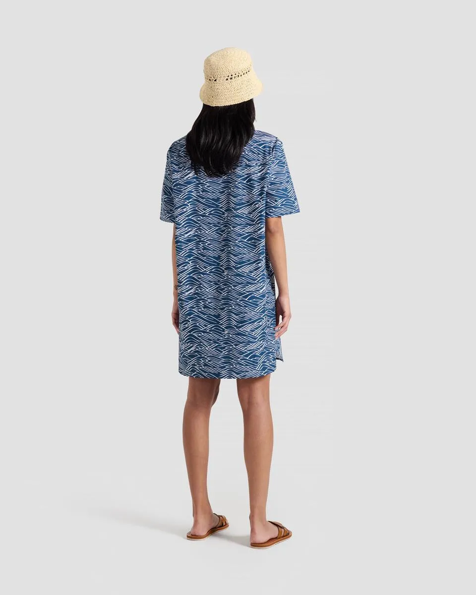 Big Waves Printed Dress
