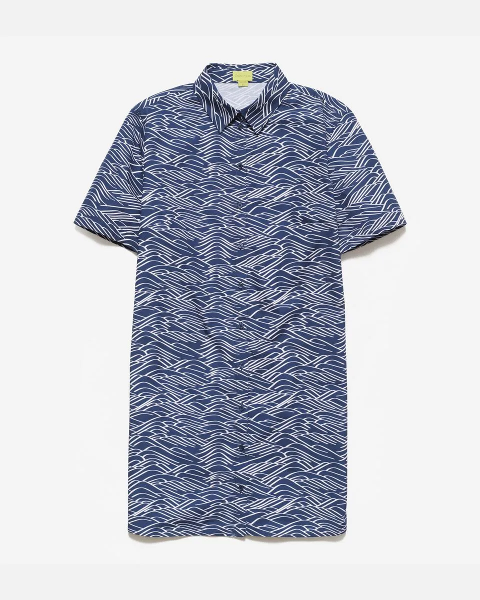 Big Waves Printed Dress