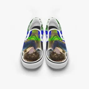 Black Clover Yuno Slip Ons Anime Shoes