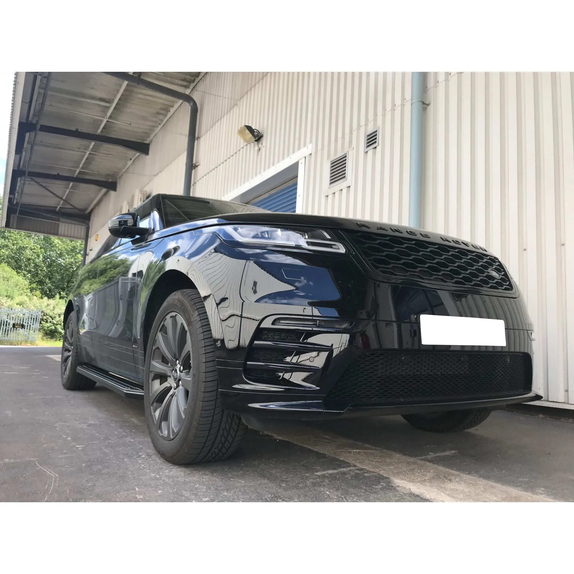 Black Raptor Side Steps Running Boards for Range Rover Velar 2017 