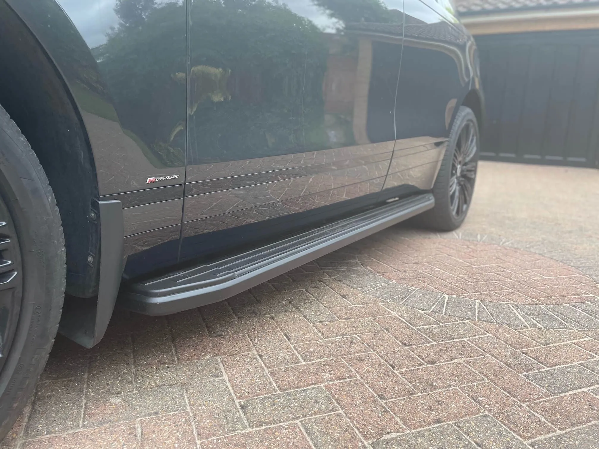 Black Raptor Side Steps Running Boards for Range Rover Velar 2017 