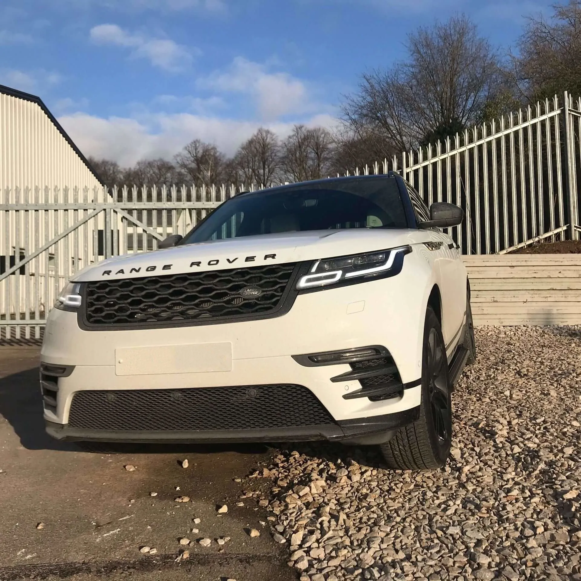 Black Raptor Side Steps Running Boards for Range Rover Velar 2017 
