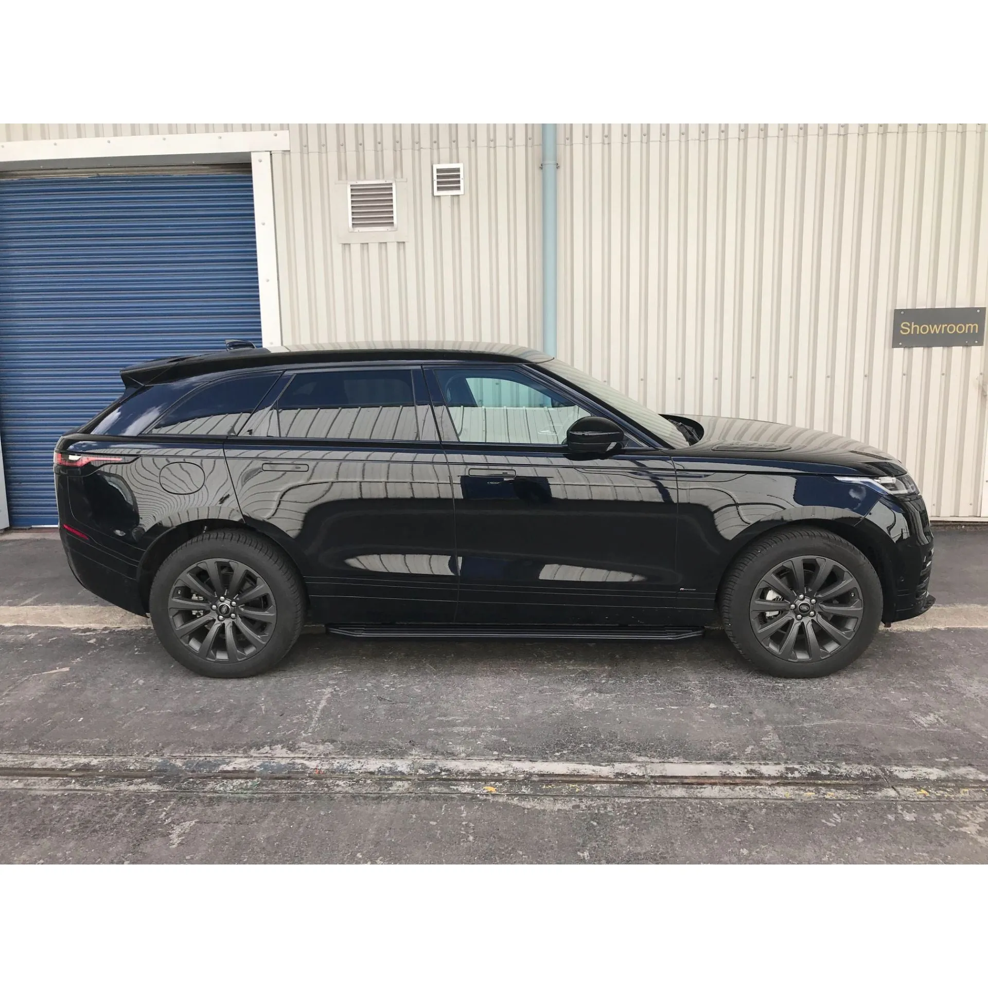 Black Raptor Side Steps Running Boards for Range Rover Velar 2017 