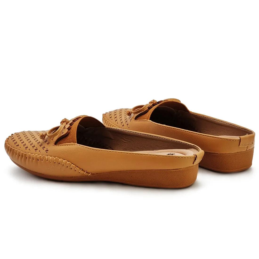Bow Tie Half Slip On Slip On Shoes