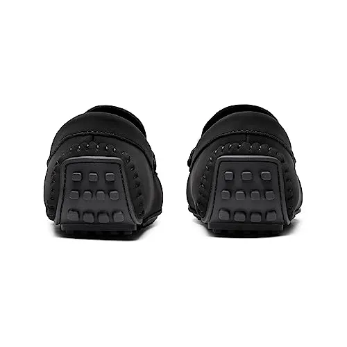 Bruno Marc Men's Driving Loafers SBLS2334M Black, Size 8