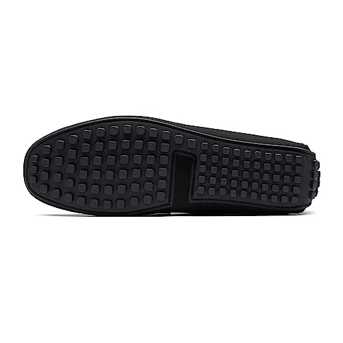 Bruno Marc Men's Driving Loafers SBLS2334M Black, Size 8