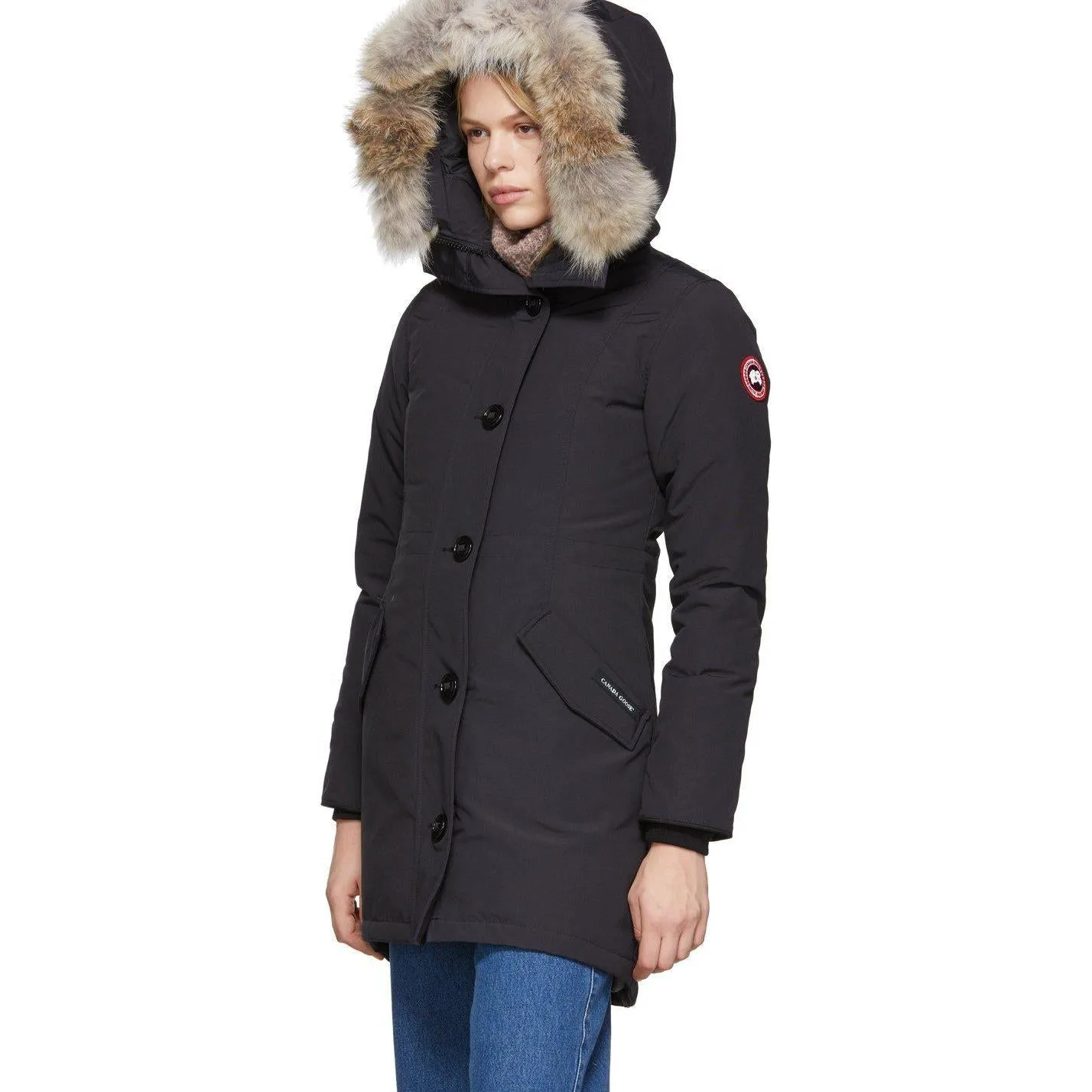 Canada Goose Navy Down Rossclair Parka