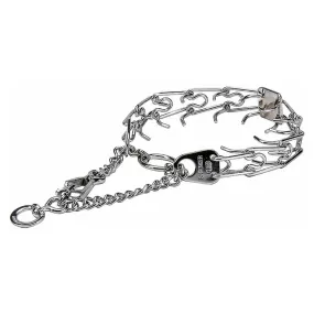 Chrome-Plated Steel Training Collar Quick Release Snap