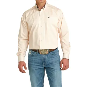 CINCH CORAL STRIPE BUTTON DOWN