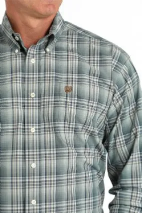 CINCH PLAID BUTTON DOWN WESTERN SHIRT