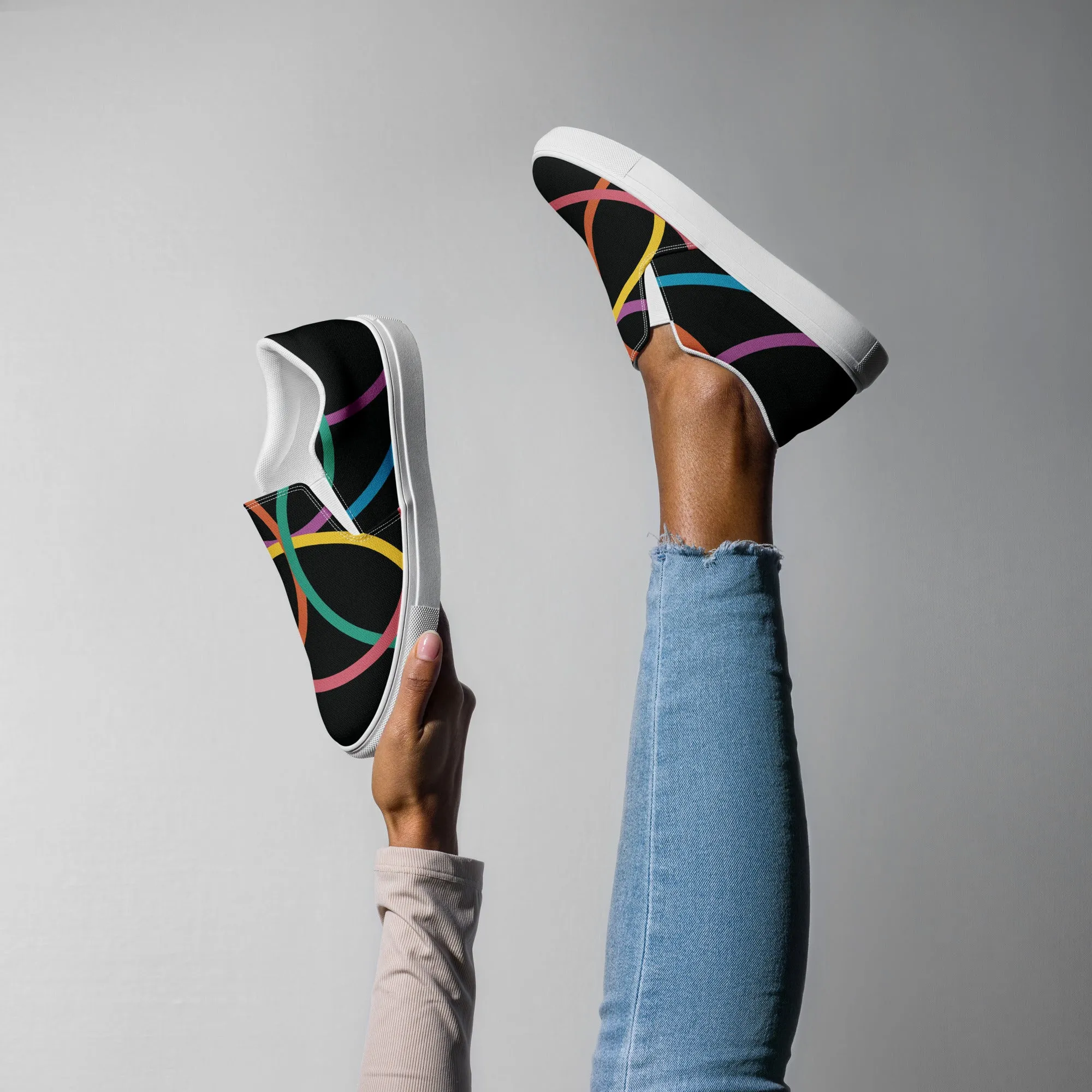 CONNECTED Women’s Slip-On Canvas Shoes