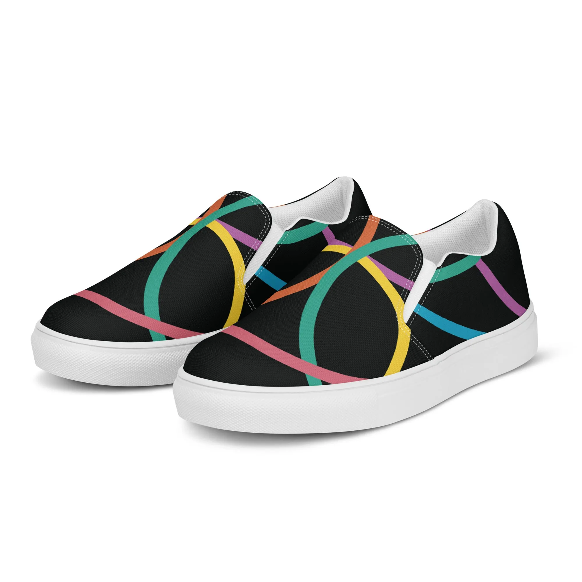 CONNECTED Women’s Slip-On Canvas Shoes