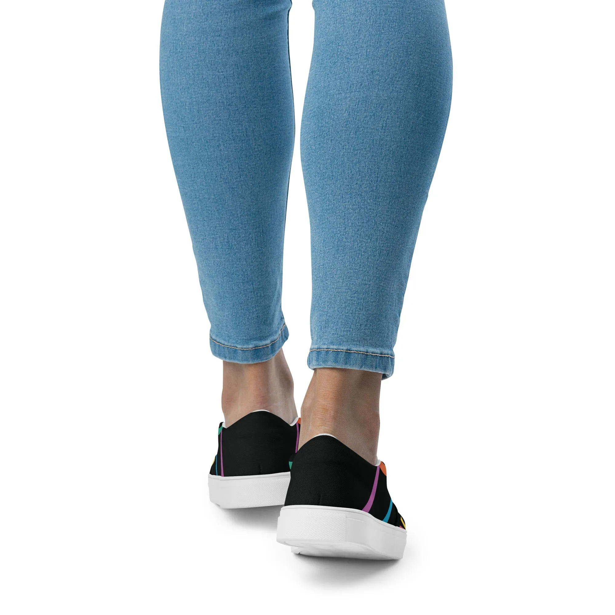 CONNECTED Women’s Slip-On Canvas Shoes
