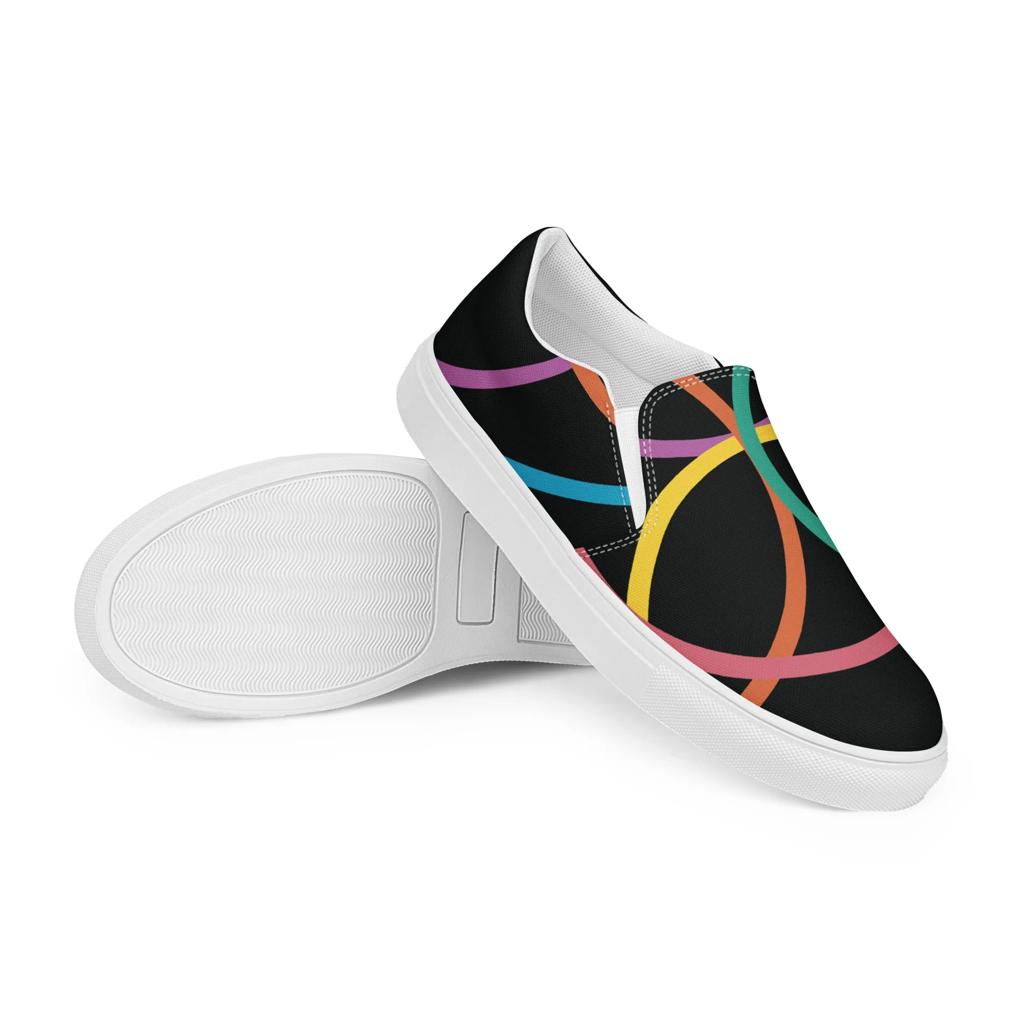 CONNECTED Women’s Slip-On Canvas Shoes