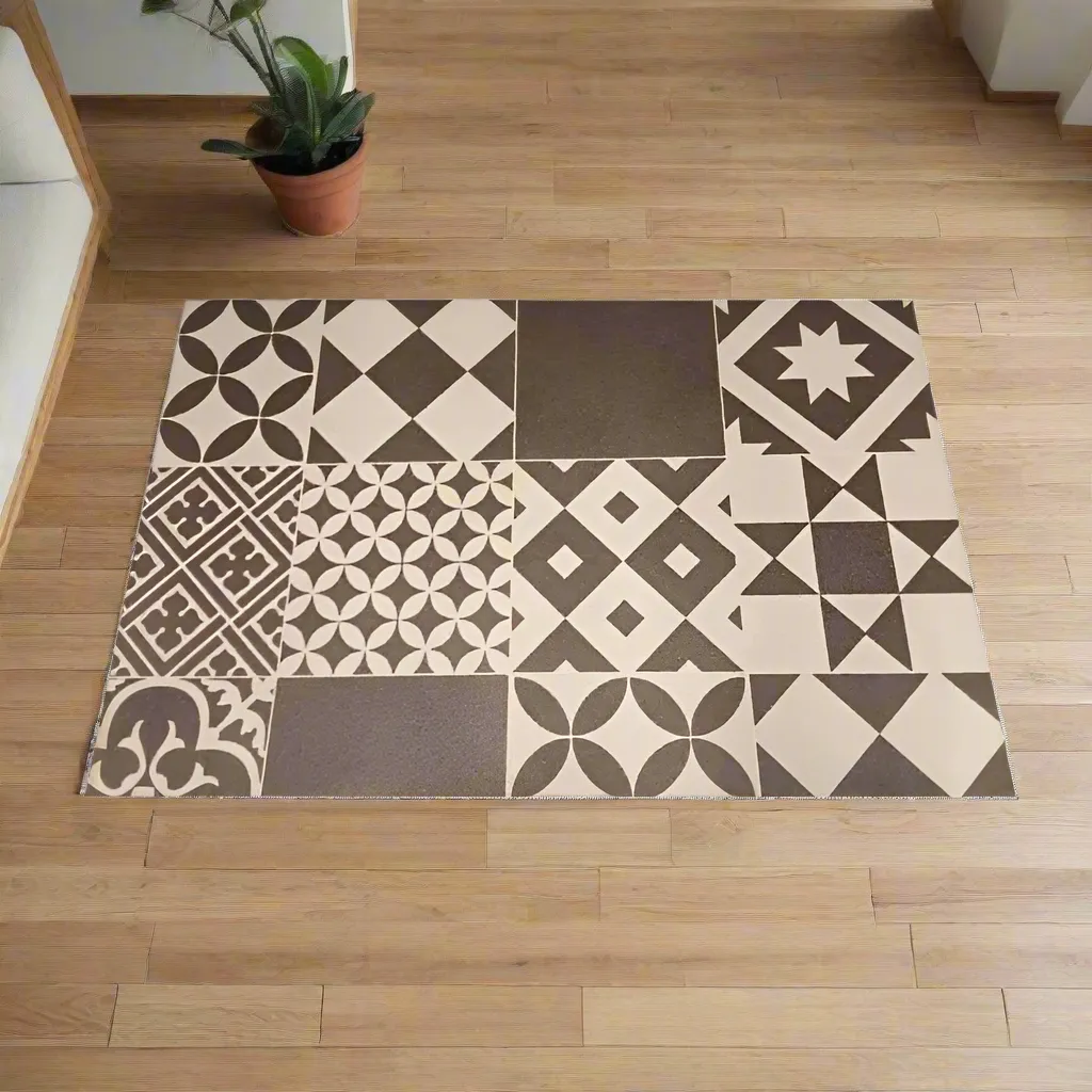 Corsia Boho Chic Pvc Door Mat