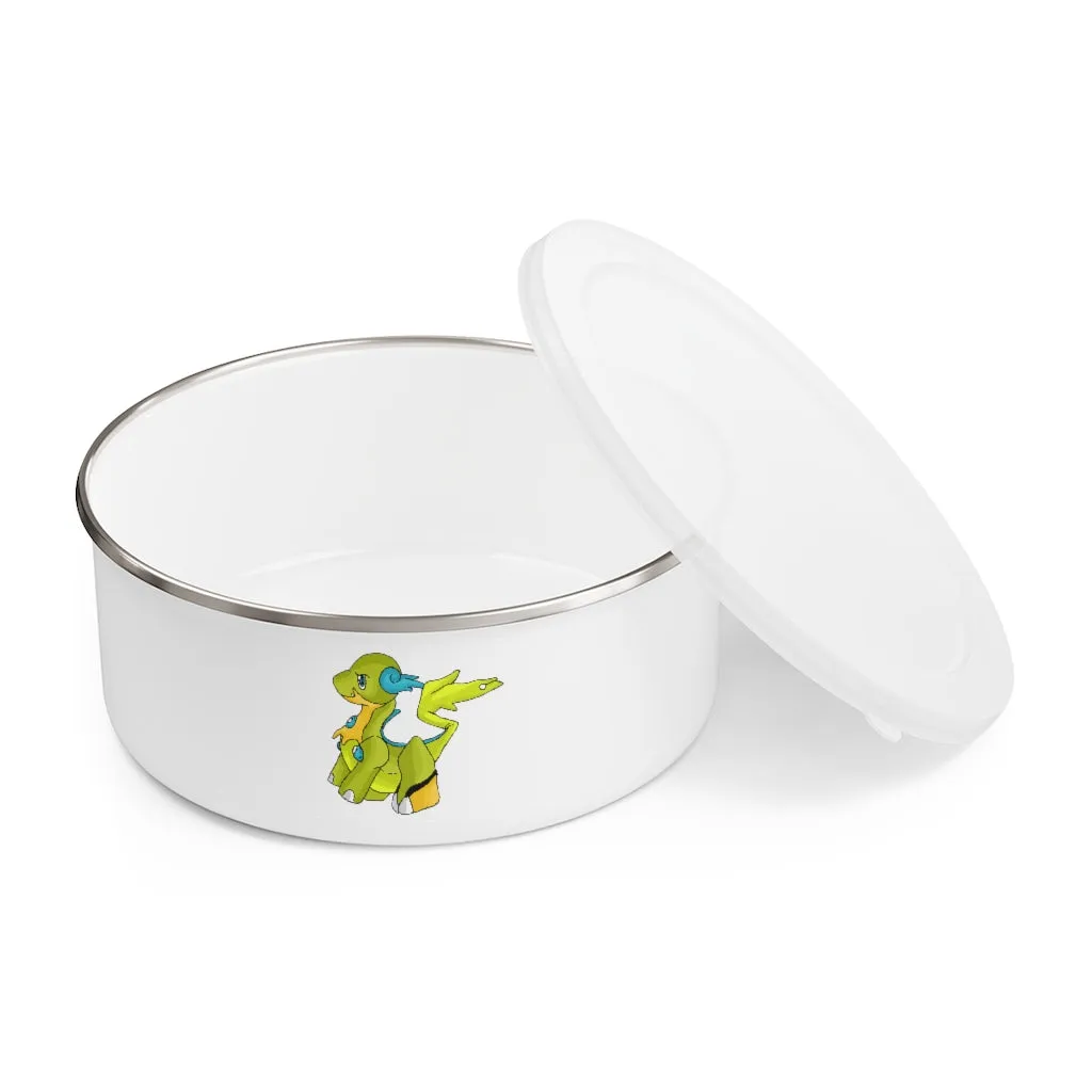 Cortenais Enamel Bowl