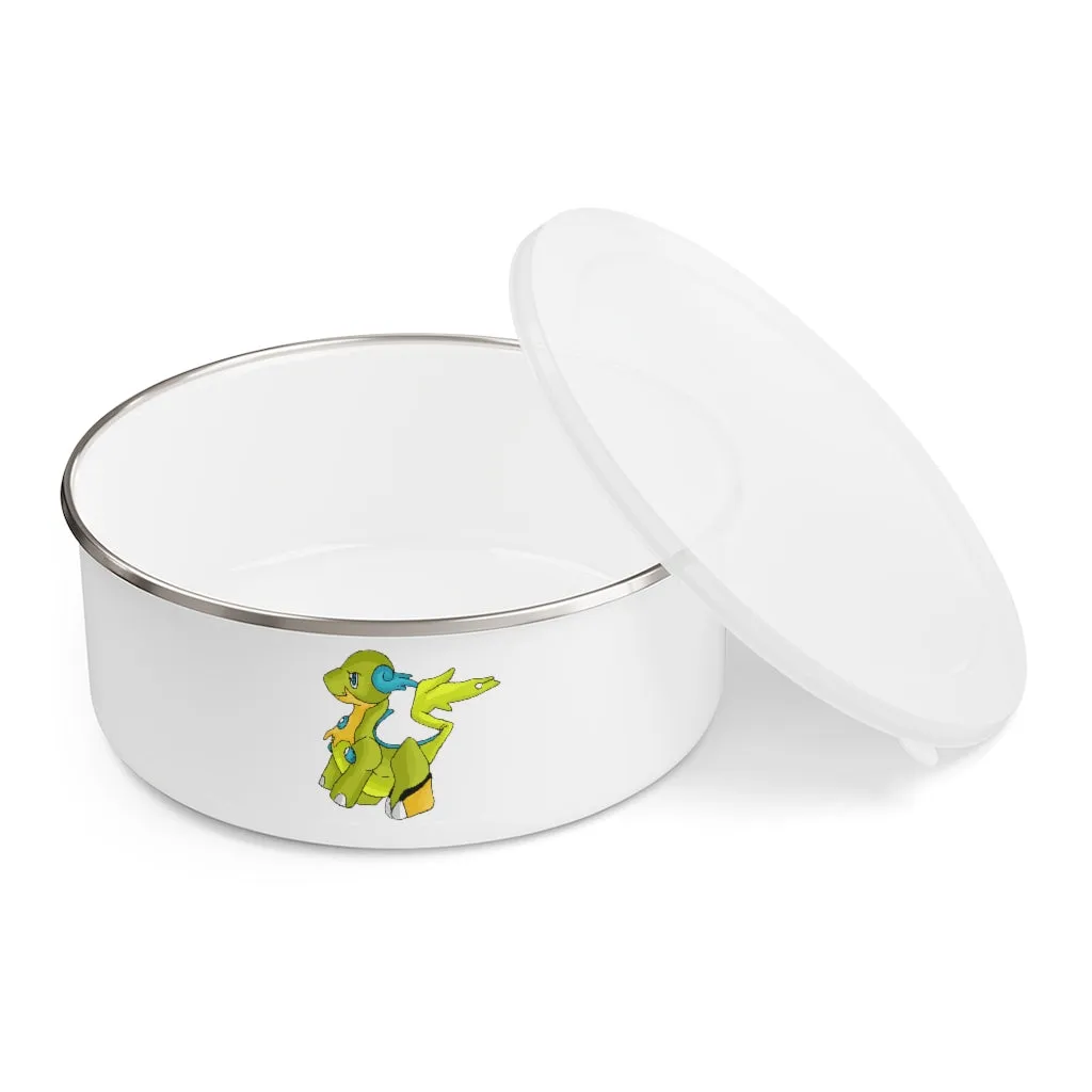 Cortenais Enamel Bowl