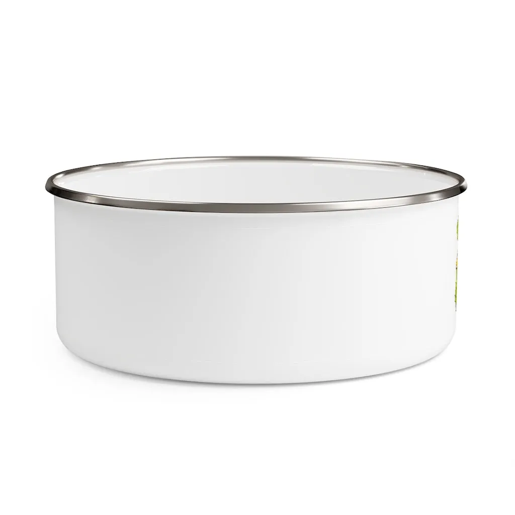 Cortenais Enamel Bowl