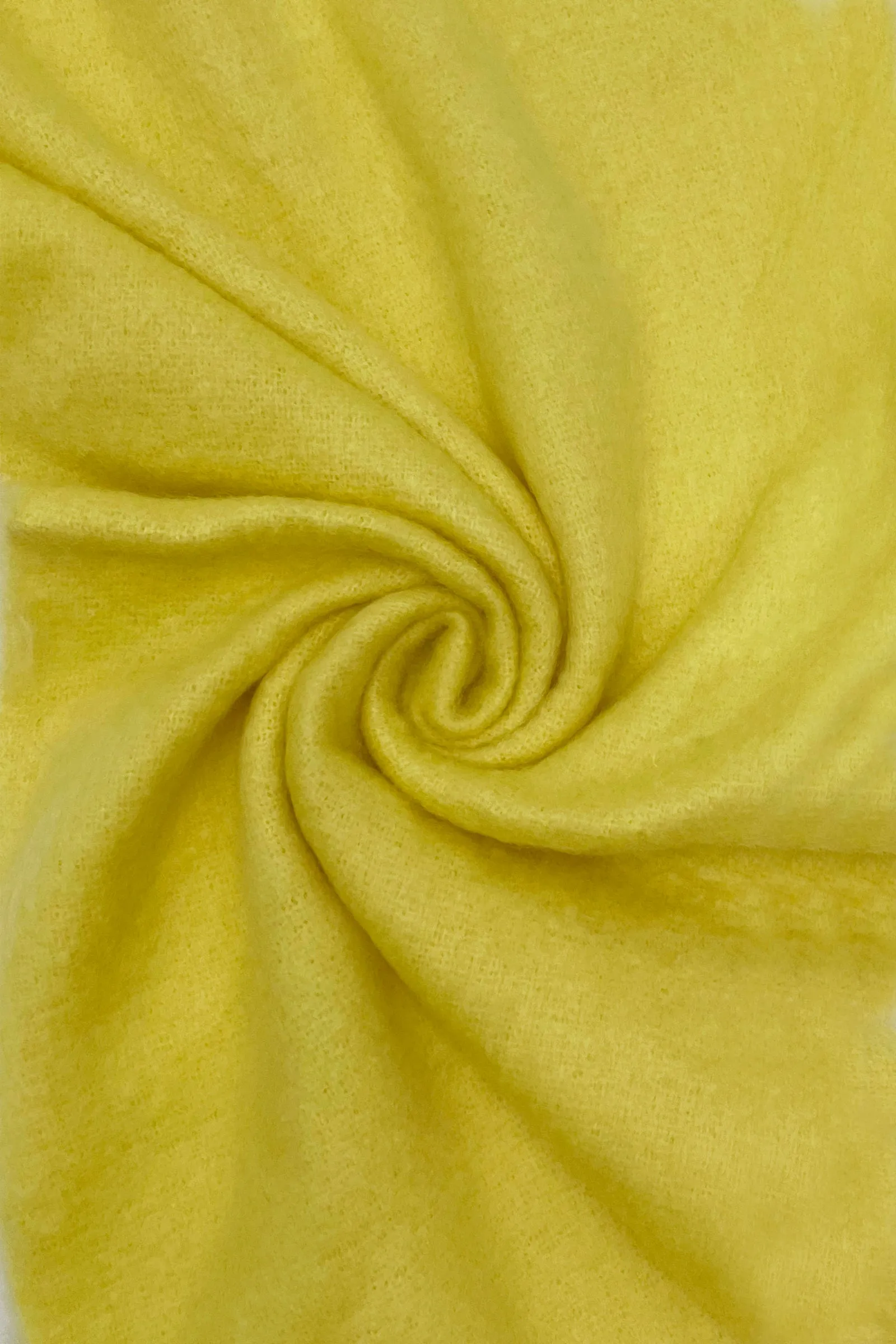 Cosy Plain Blanket Tassel Scarf