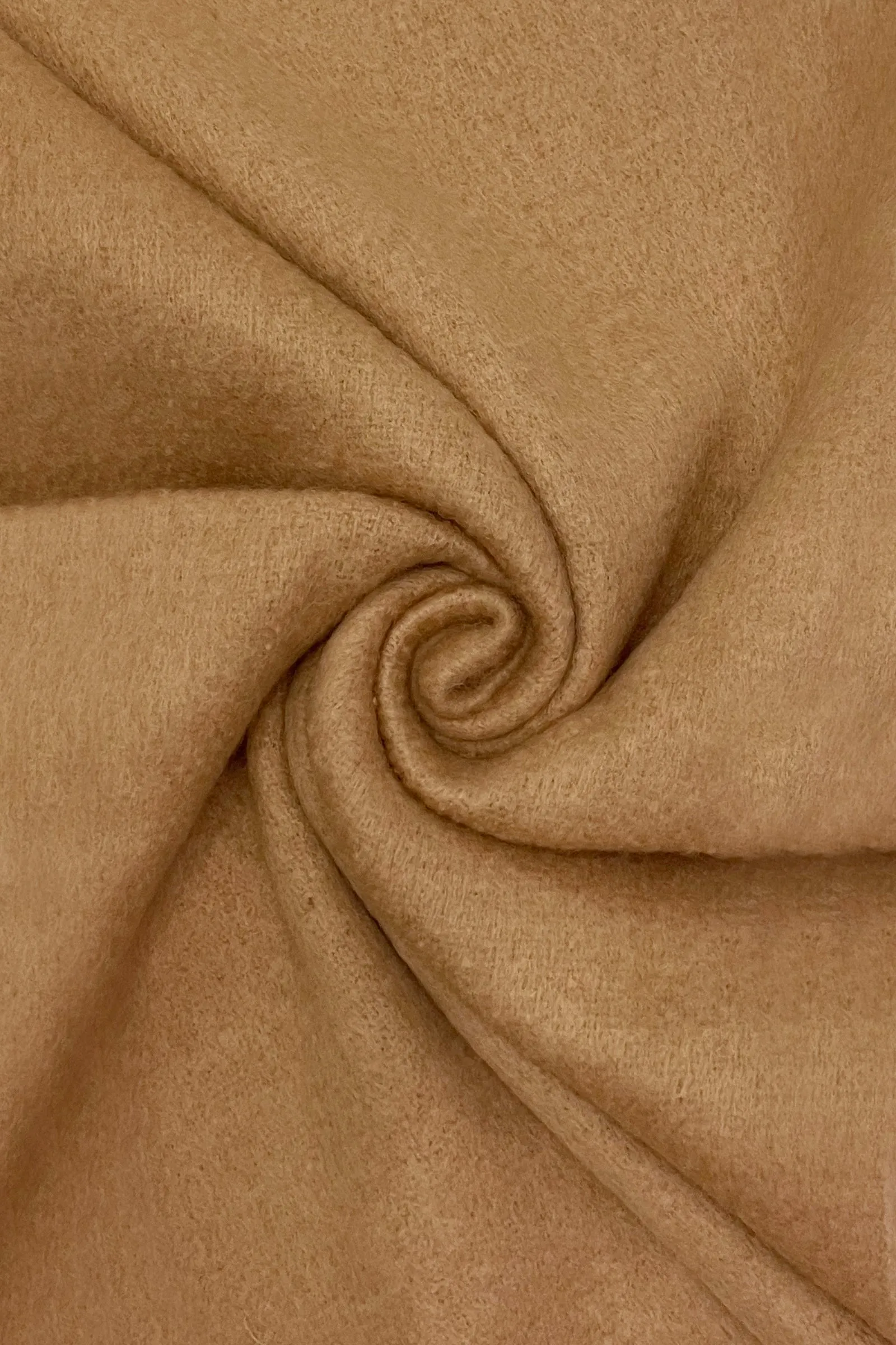 Cosy Plain Blanket Tassel Scarf