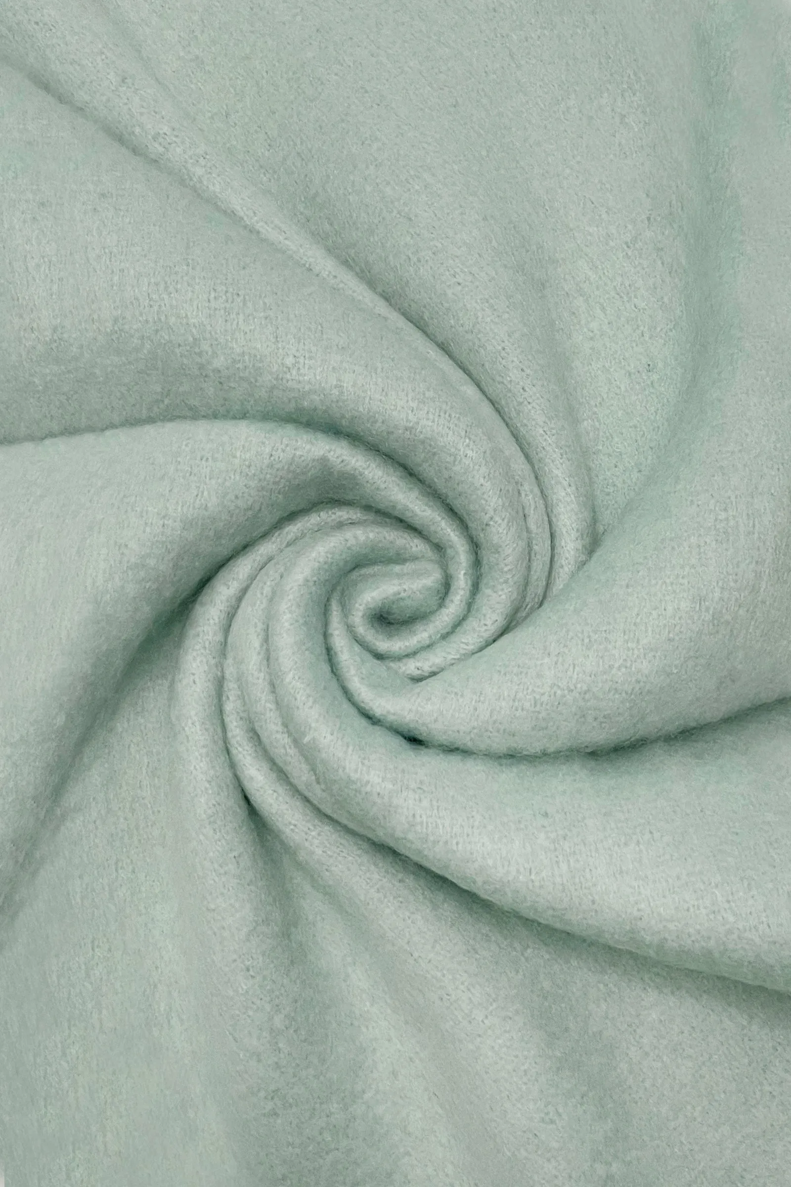 Cosy Plain Blanket Tassel Scarf