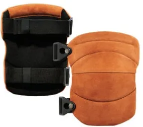Ergodyne Brown ProFlex® 230LTR Leather/Nitrile Butadiene Rubber Foam Knee Pad With NBR Foam Padding