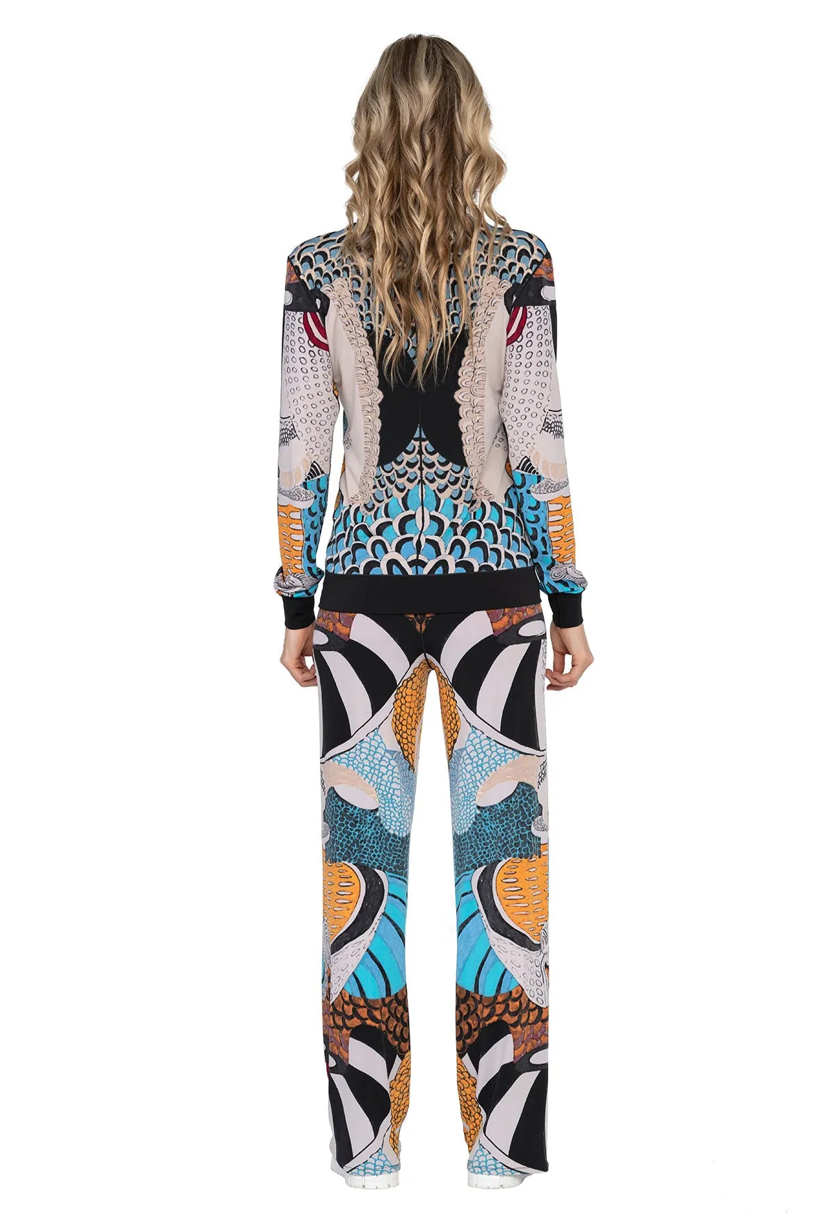 Extra High Waist Straight Pants