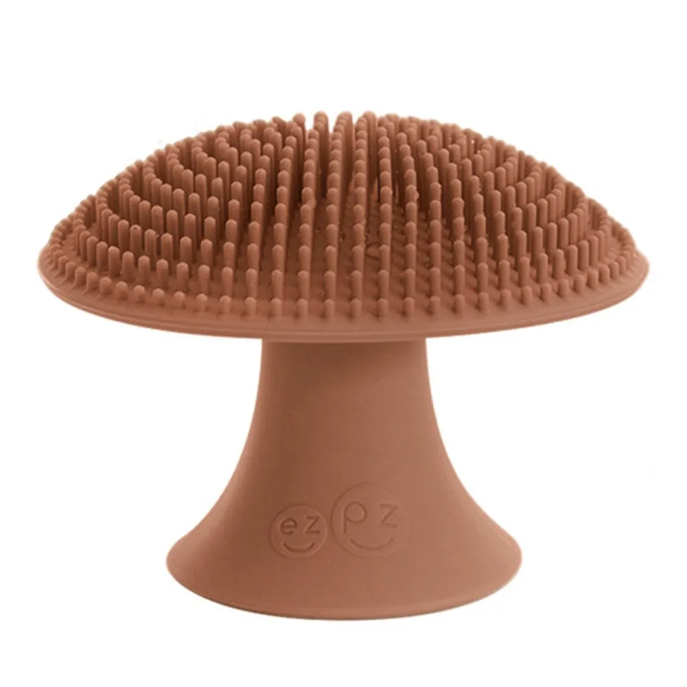EzPz Silicone Mushroom Sponge - Sienna