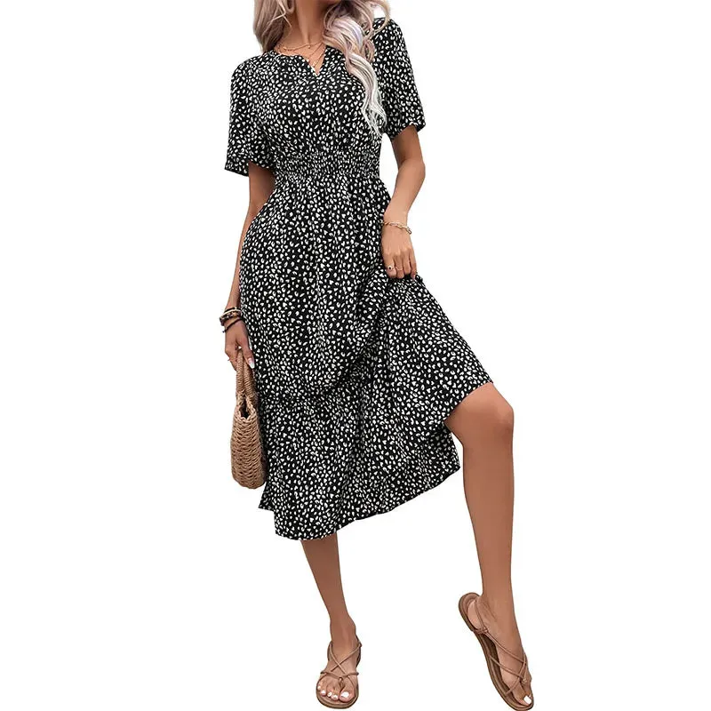 Fashion Special Women's Clothing Slim Print Dress