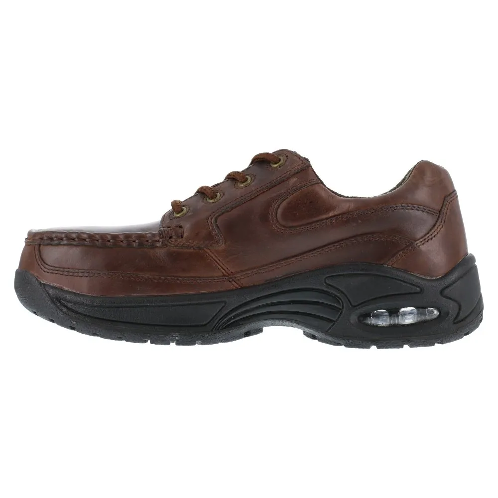 Florsheim Men's Oxford Work Shoe's Composite Toe Polaris Fs2430 In Copper