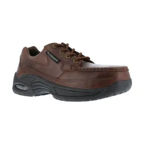Florsheim Men's Oxford Work Shoe's Composite Toe Polaris Fs2430 In Copper