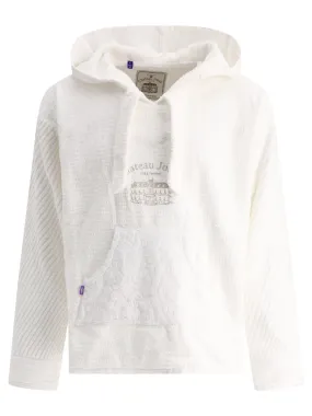 GALLERY DEPT. Men's White Baja Hoodie for SS24