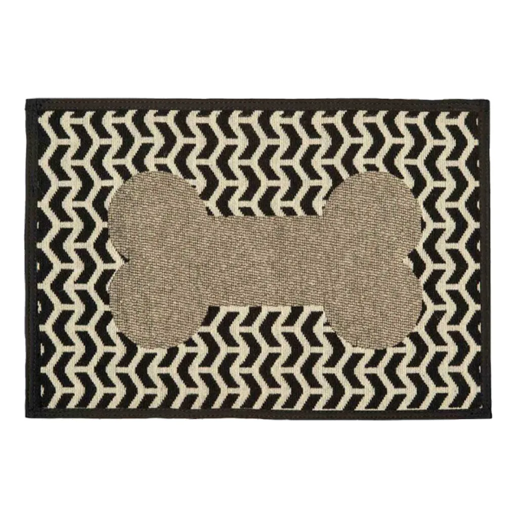 Geo Bones Brown Mat