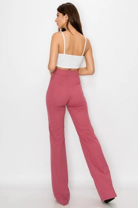 Gina High Waisted Dress Pants